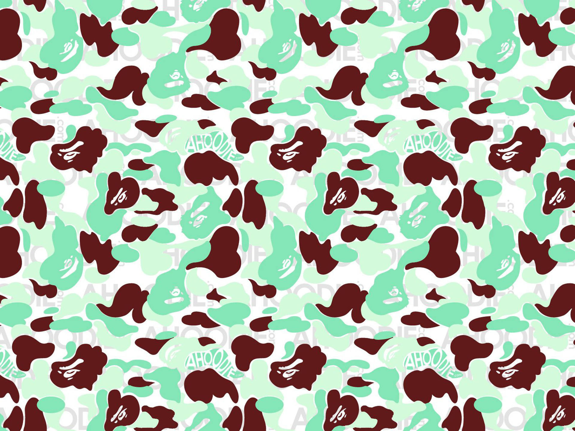 Yellow Bape Camo Wallpapers