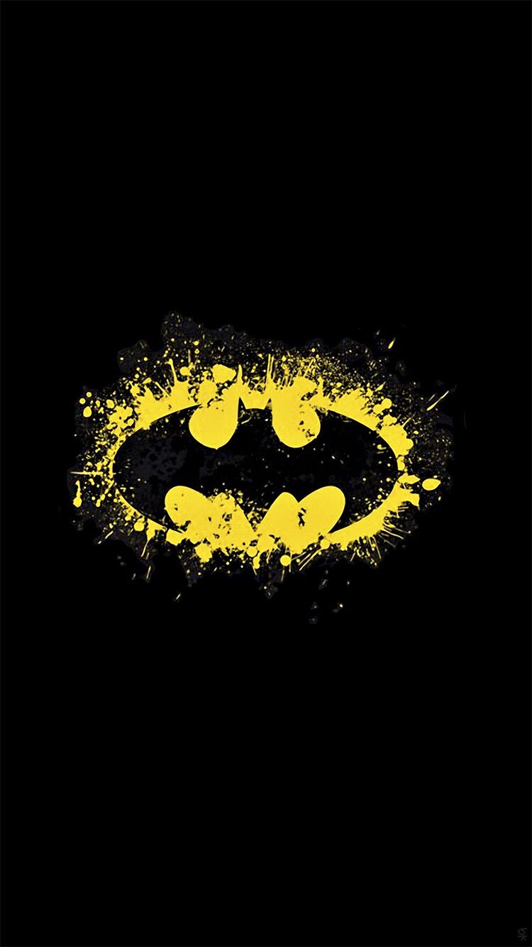 Yellow Batman Sign Wallpapers