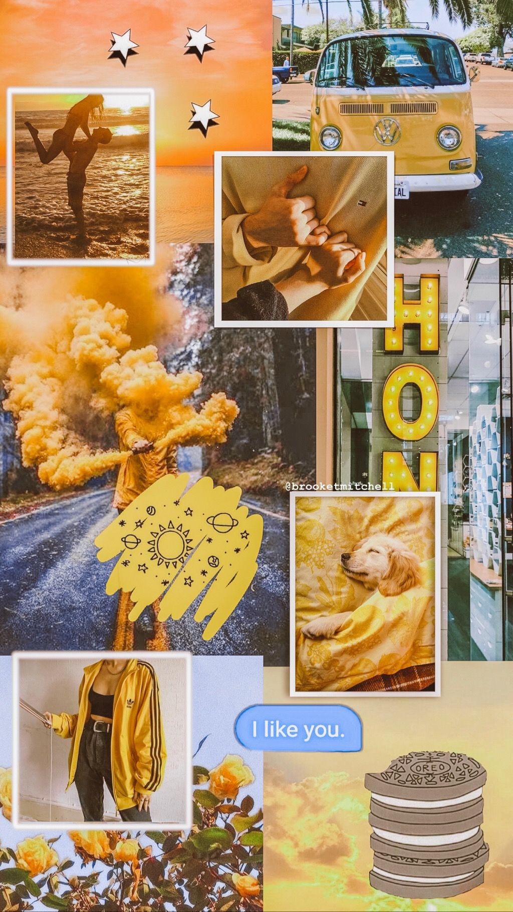 Yellow Bee Aesthetic Wallpapers