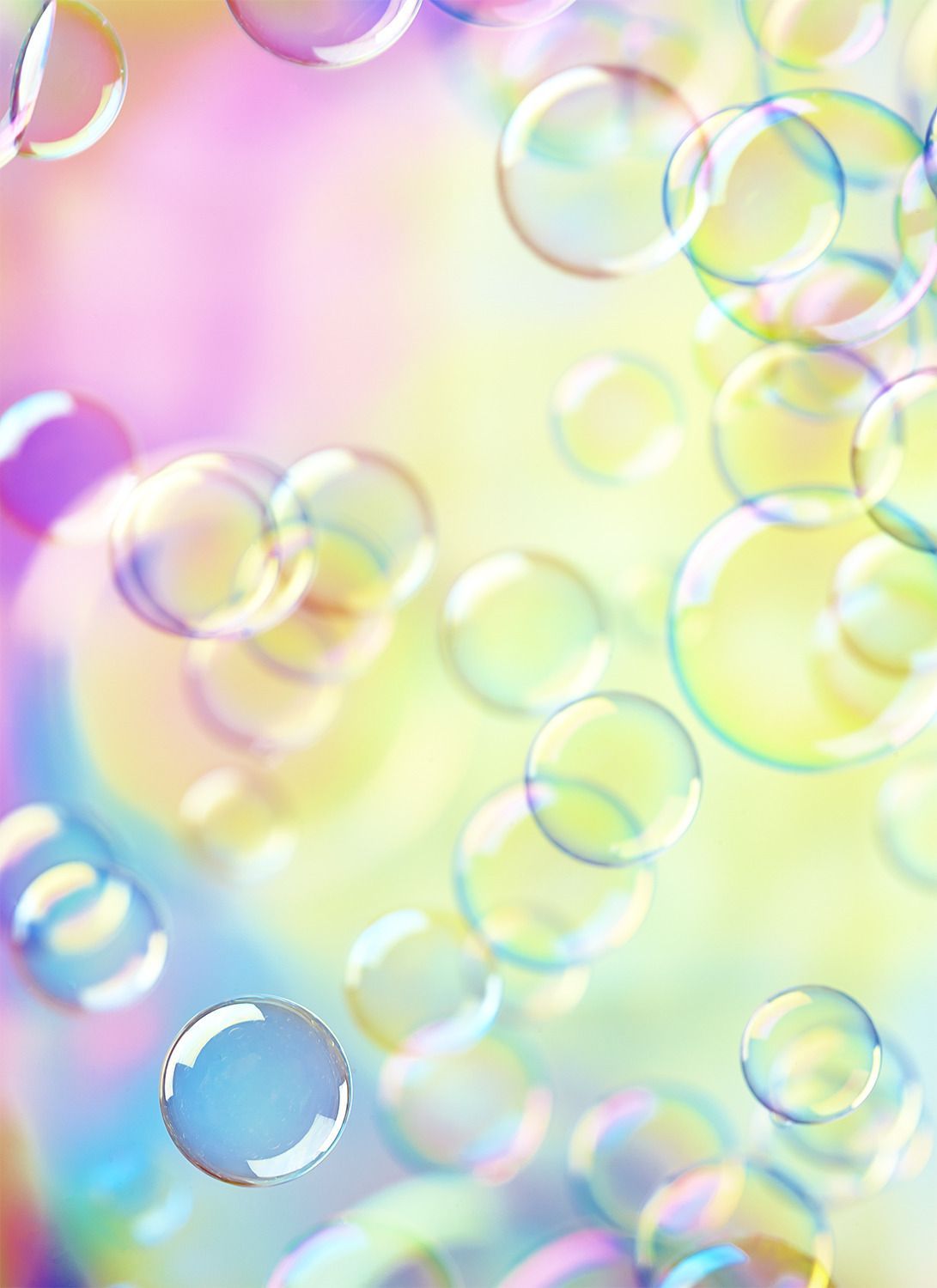 Yellow Bubble Wallpapers