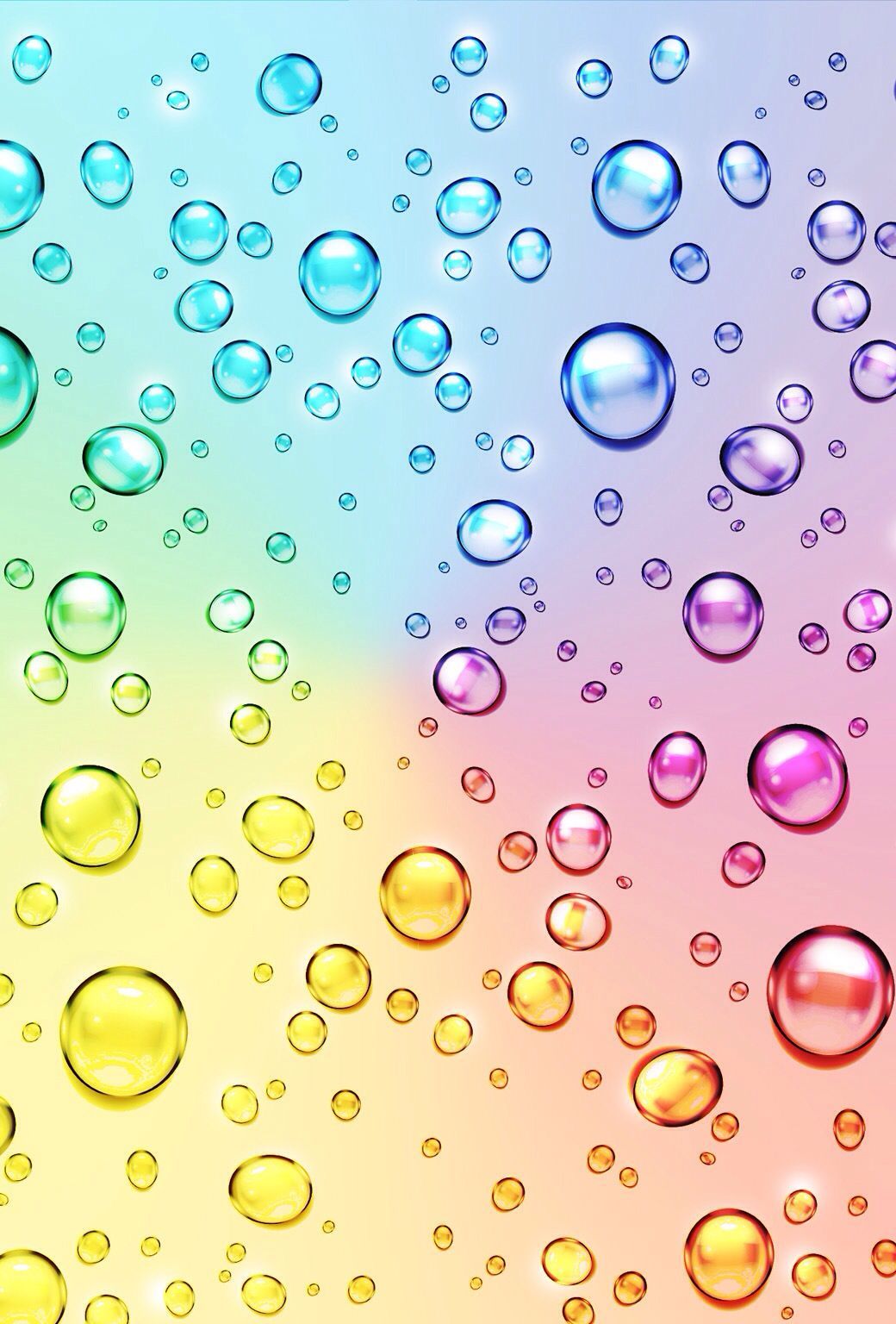 Yellow Bubble Wallpapers