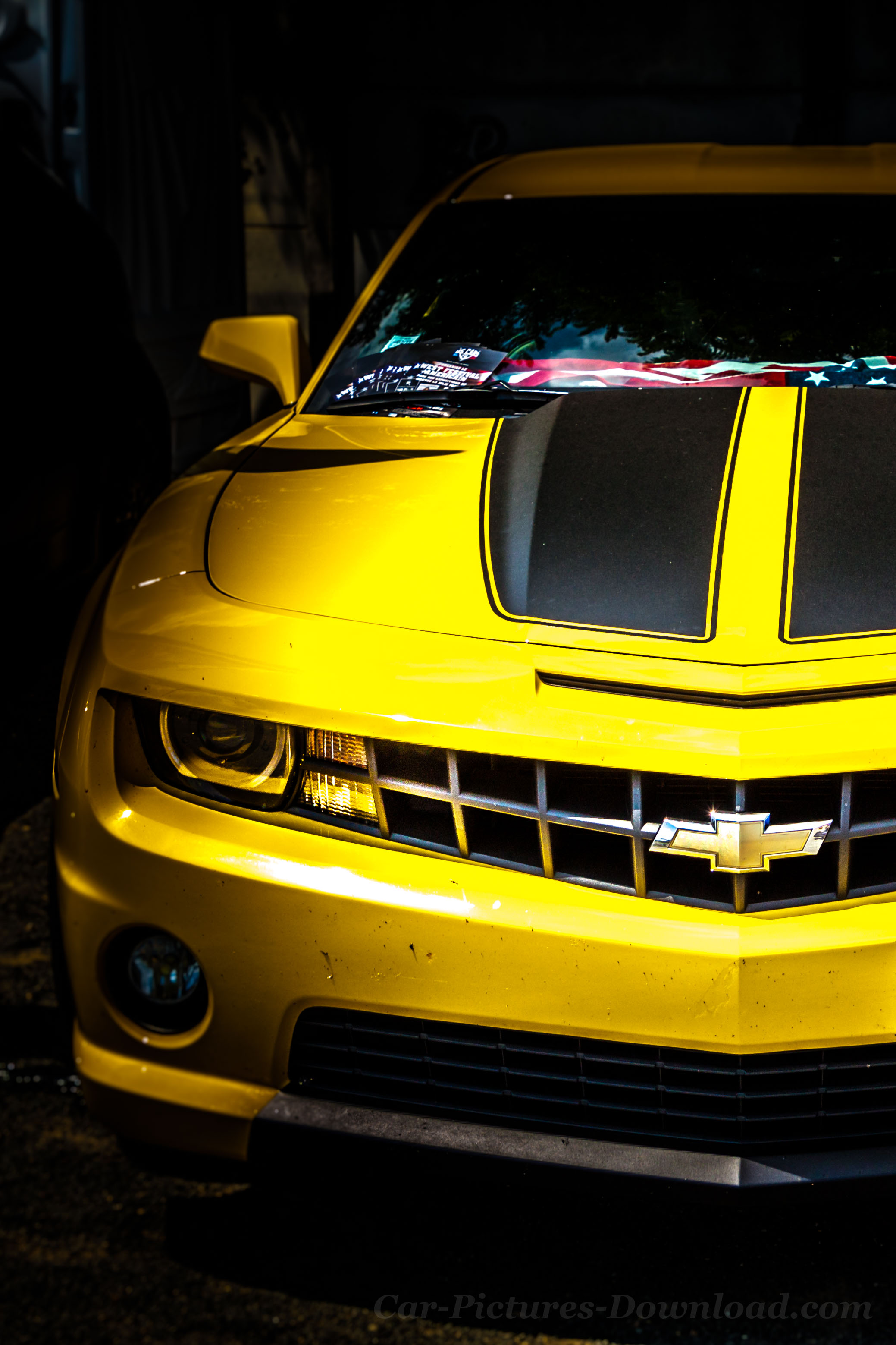 Yellow Camaro Wallpapers