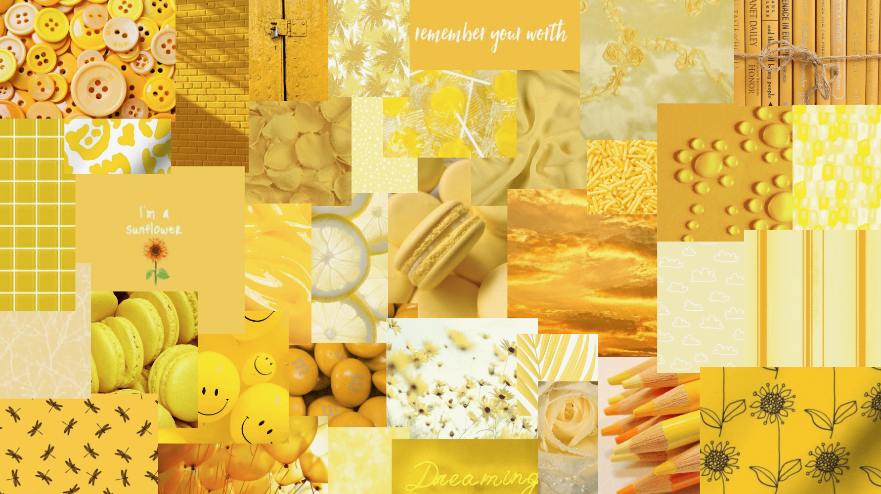 Yellow Collage Wallpapers