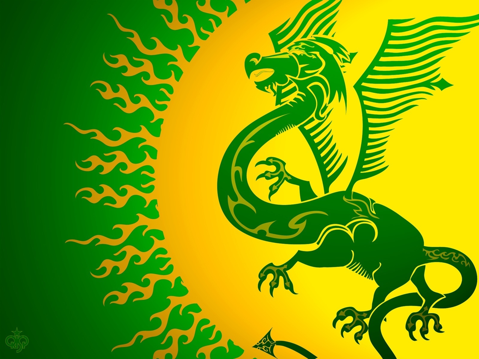 Yellow Dragon Wallpapers