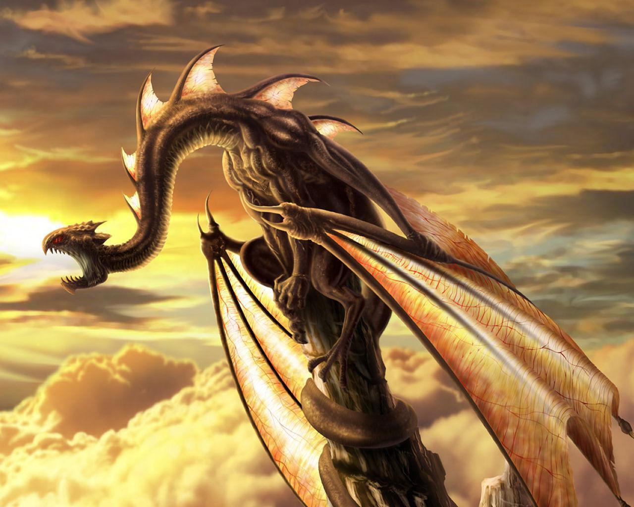 Yellow Dragon Wallpapers