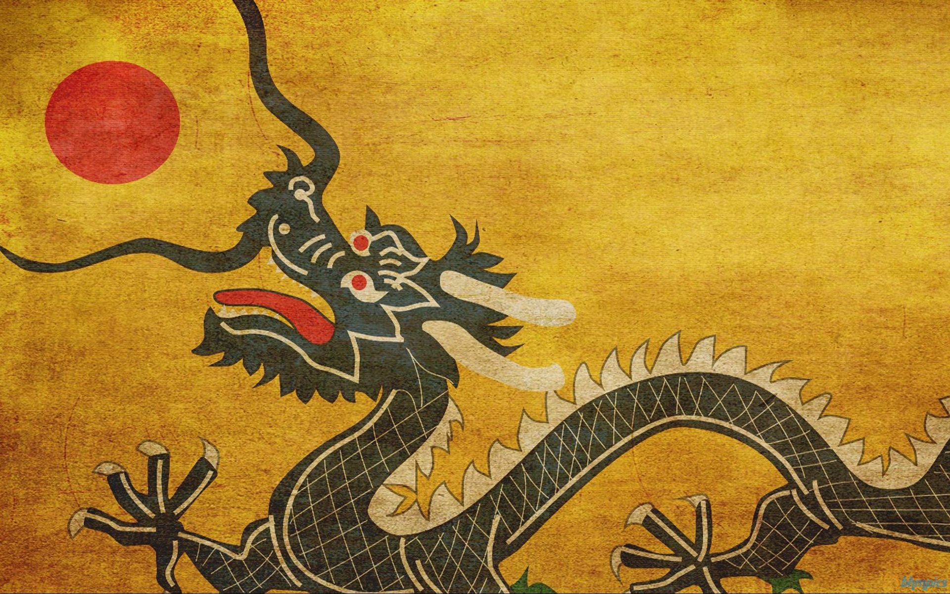 Yellow Dragon Wallpapers