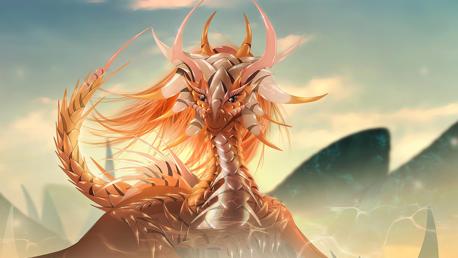 Yellow Dragon Wallpapers