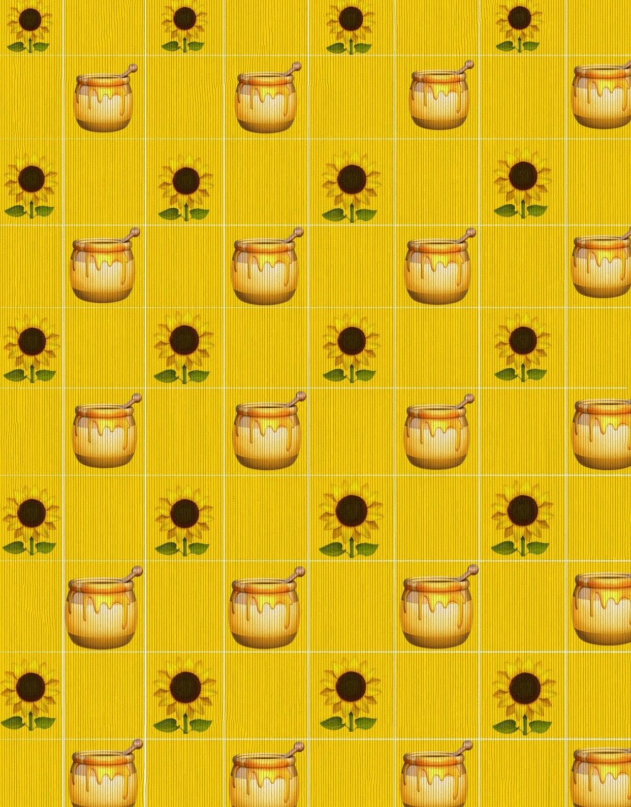 Yellow Emoji Aesthetic Wallpapers