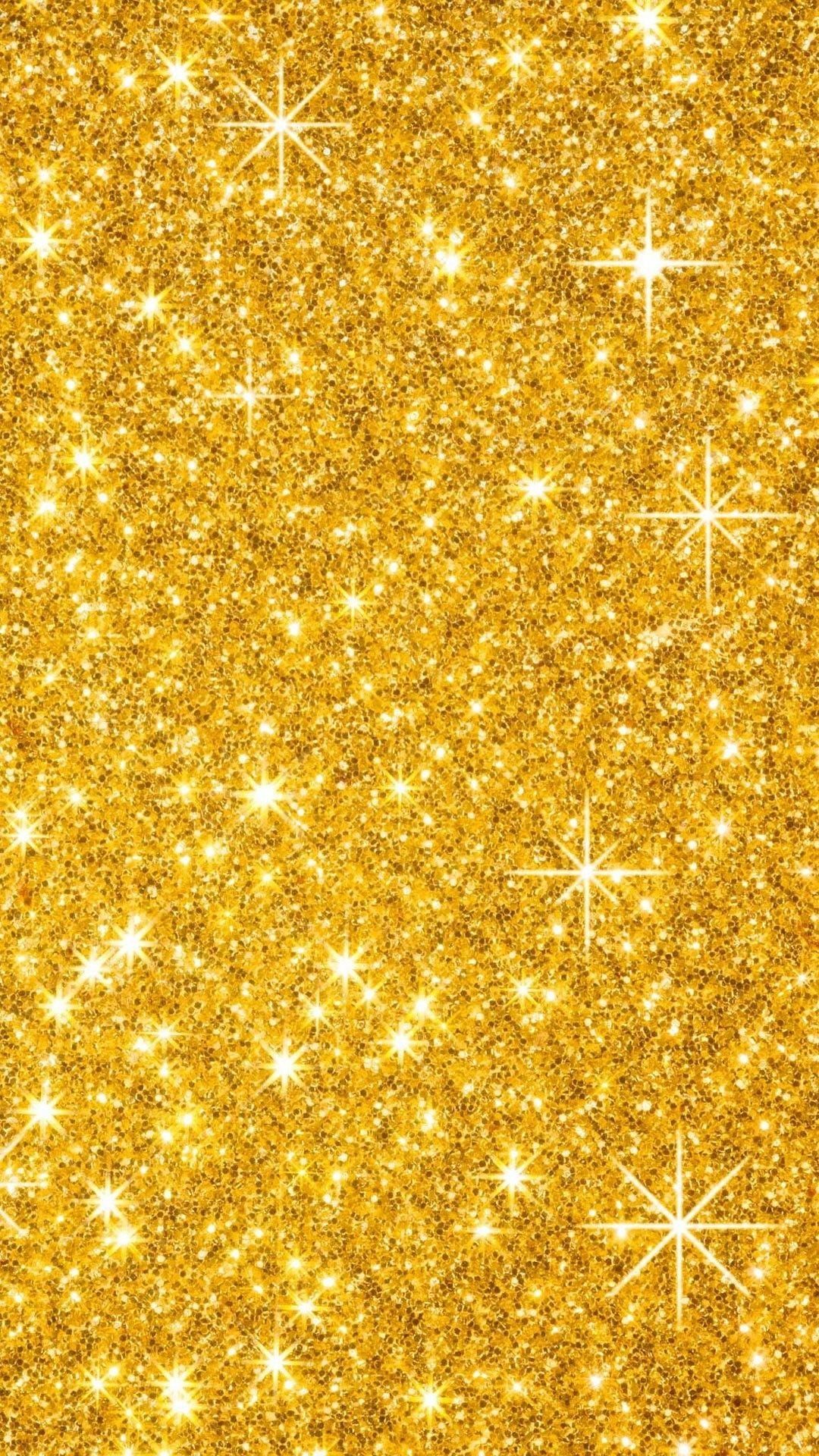 Yellow Glitter Wallpapers