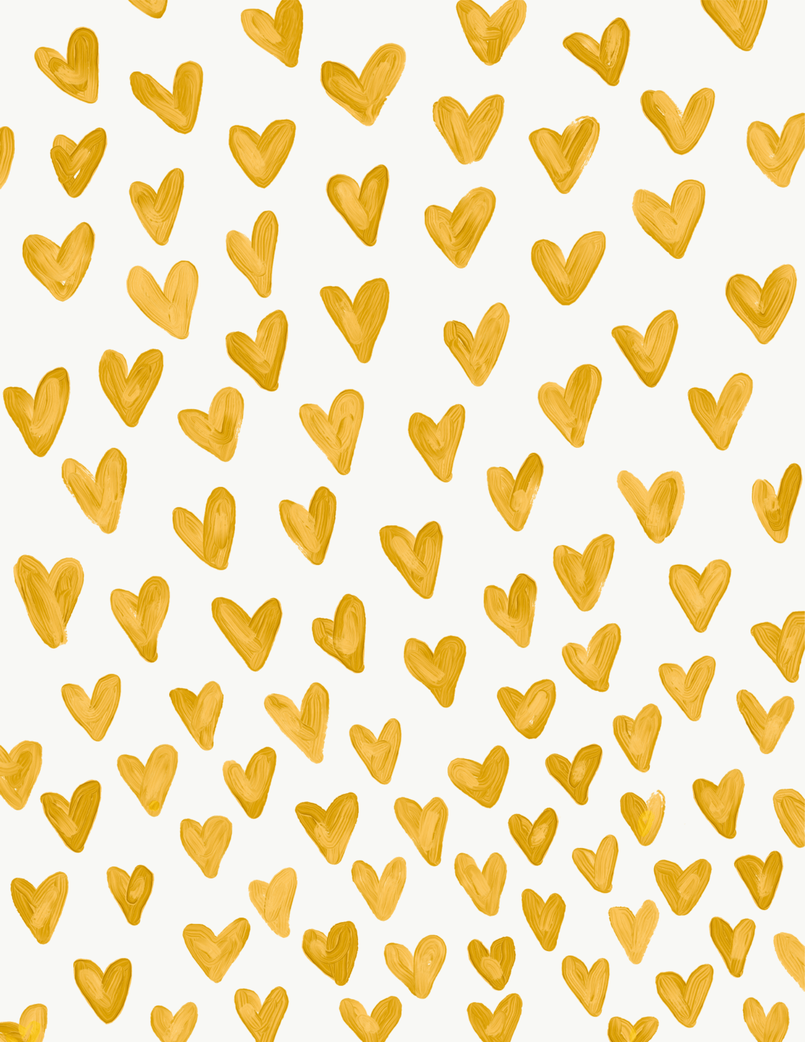 Yellow Heart Iphone Wallpapers