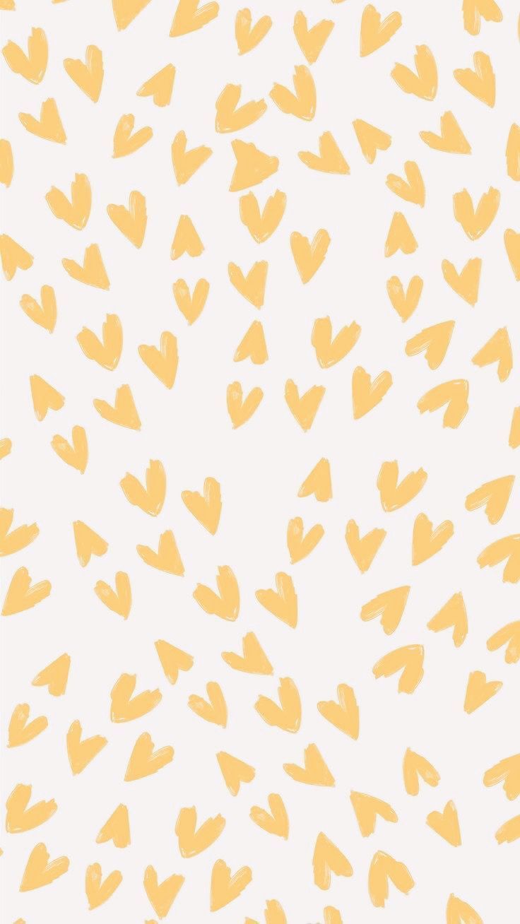 Yellow Heart Iphone Wallpapers