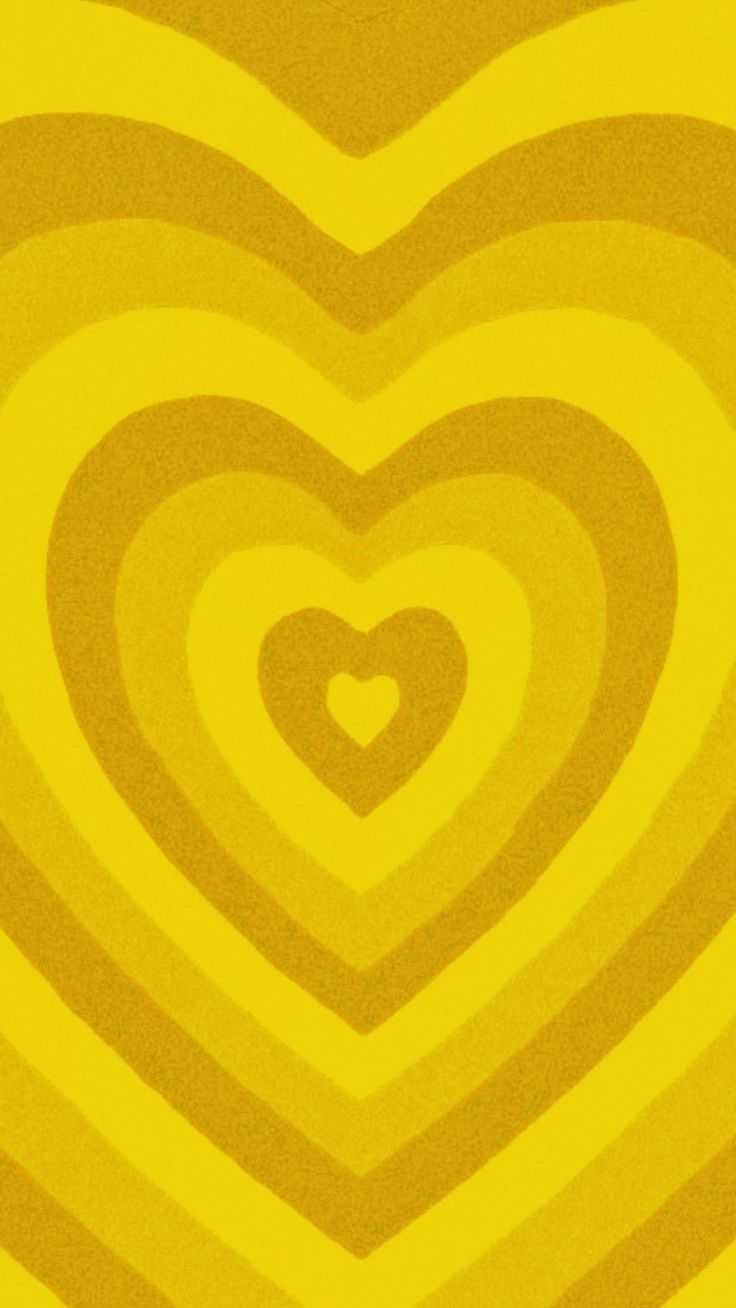 Yellow Heart Iphone Wallpapers