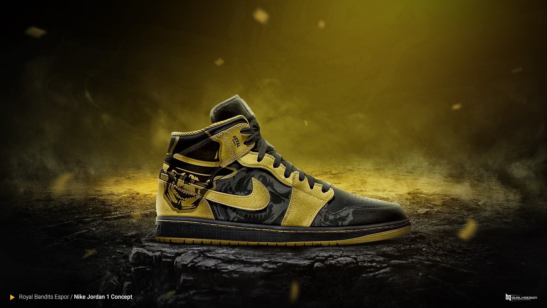 Yellow Jordan 1 Wallpapers