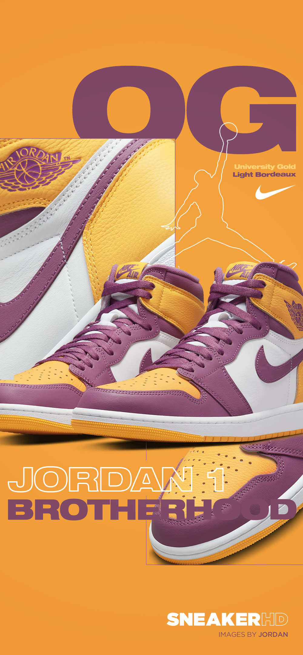 Yellow Jordan 1 Wallpapers