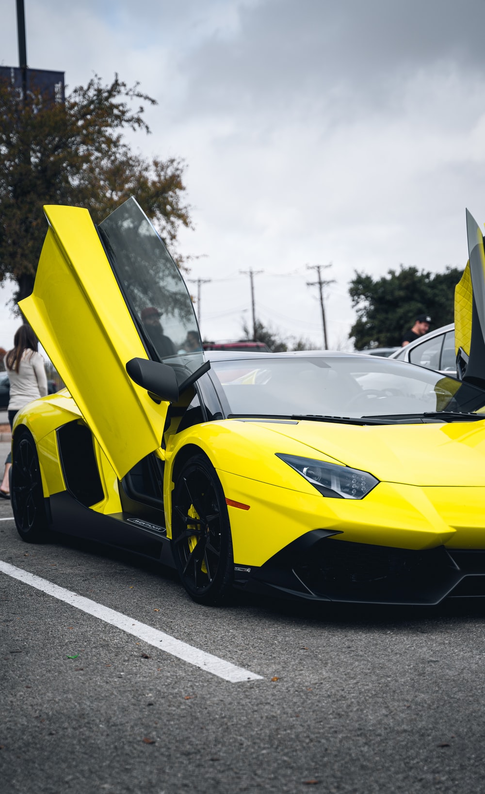 Yellow Lamborghini Aventador Wallpapers