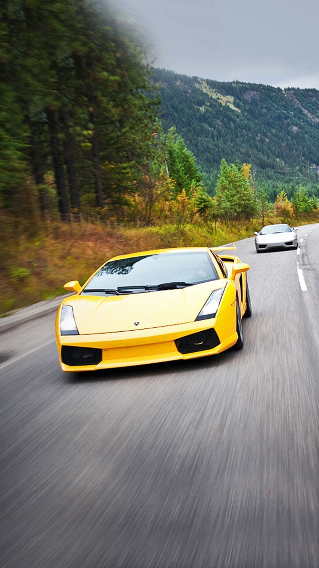 Yellow Lamborghini Aventador Wallpapers