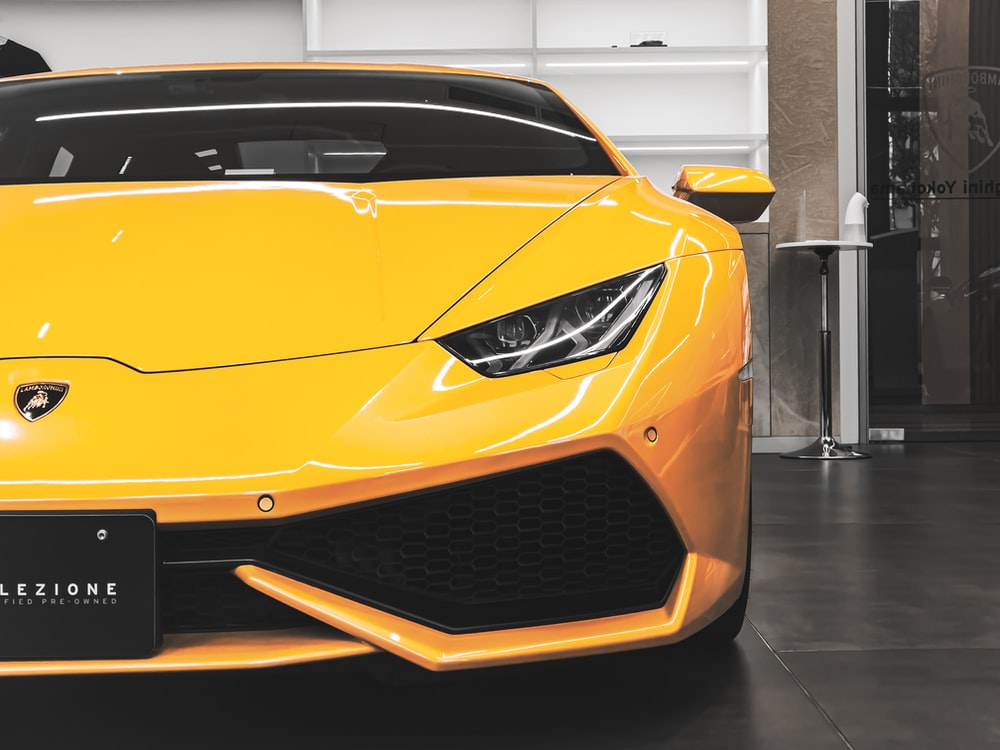 Yellow Lamborghini Aventador Wallpapers