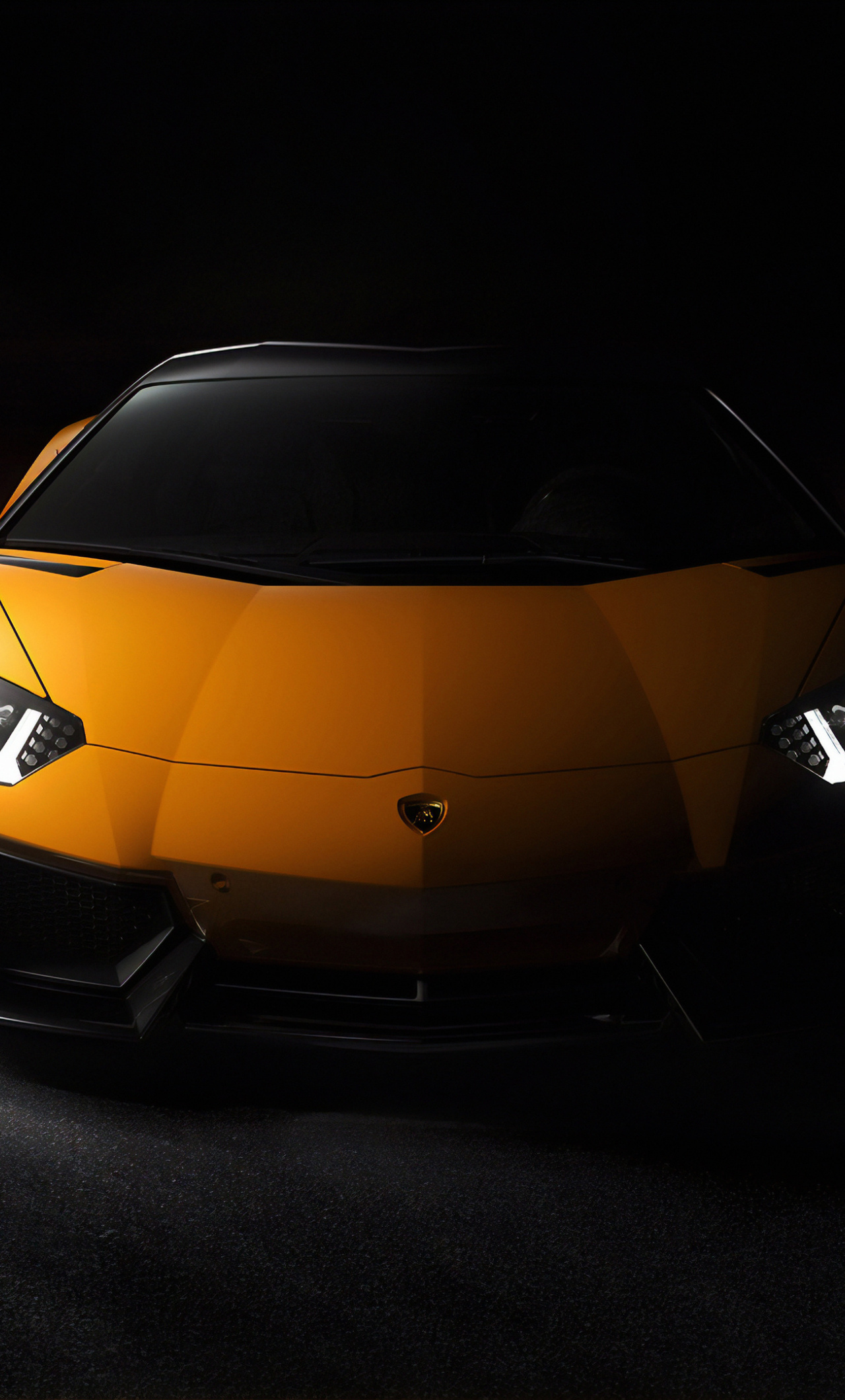 Yellow Lamborghini Aventador Wallpapers