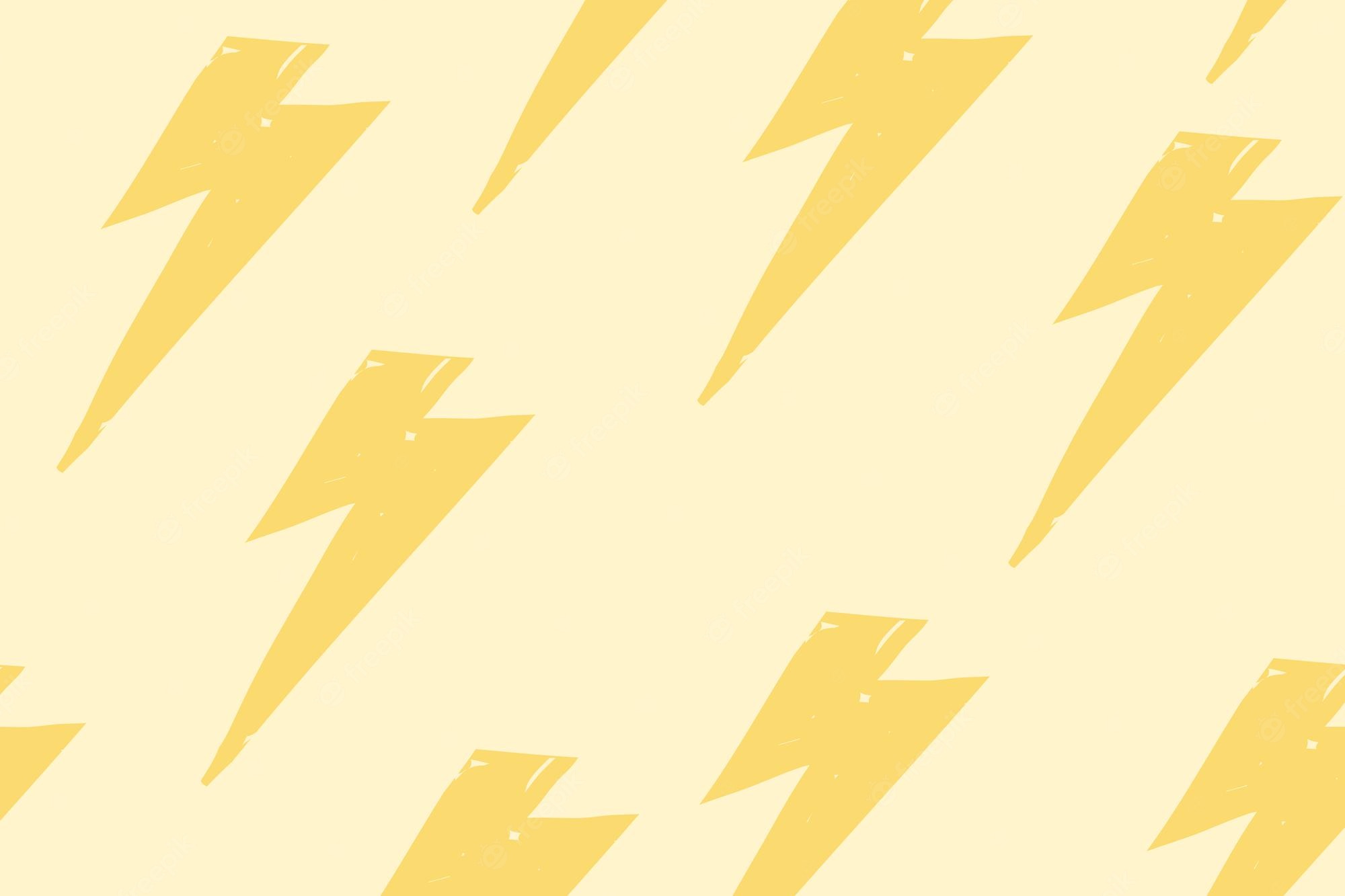 Yellow Lightning Bolt Wallpapers