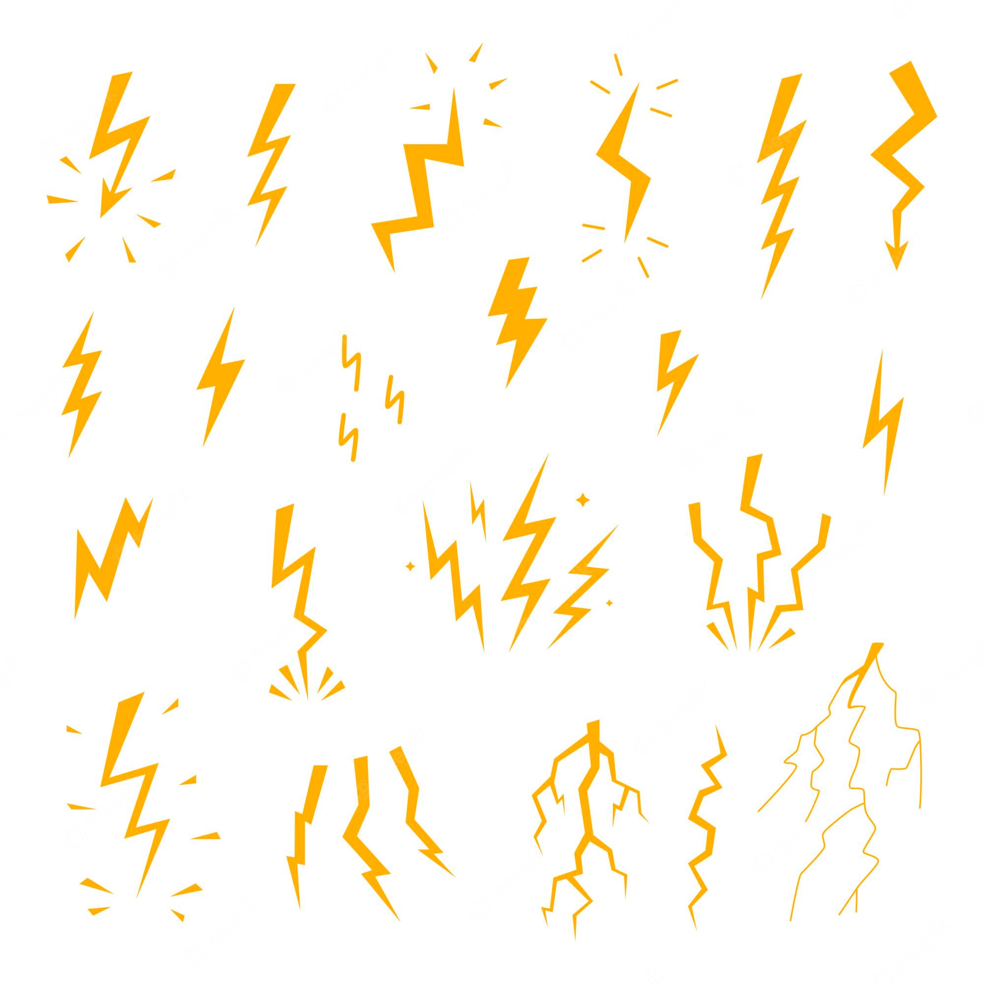 Yellow Lightning Bolt Wallpapers