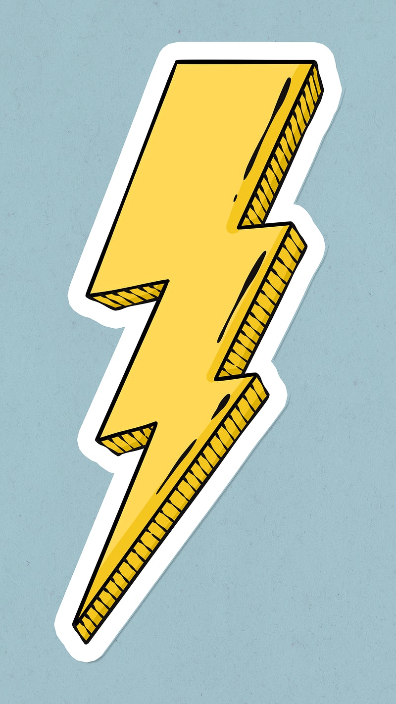 Yellow Lightning Bolt Wallpapers