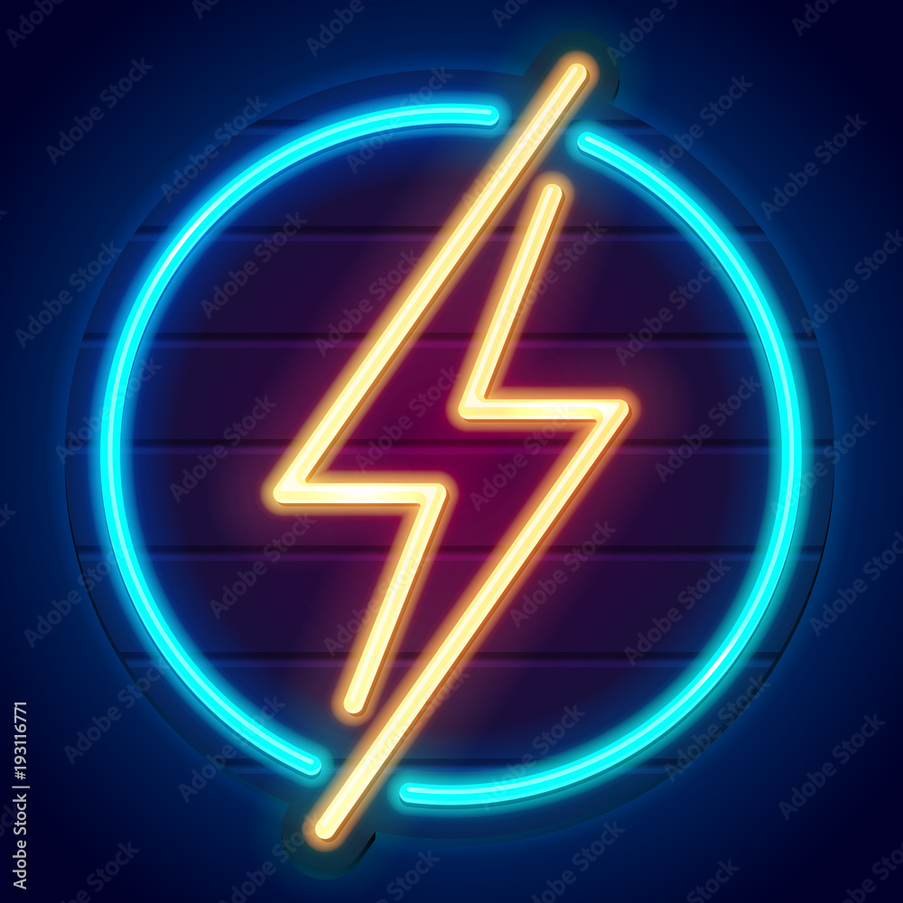 Yellow Lightning Bolt Wallpapers