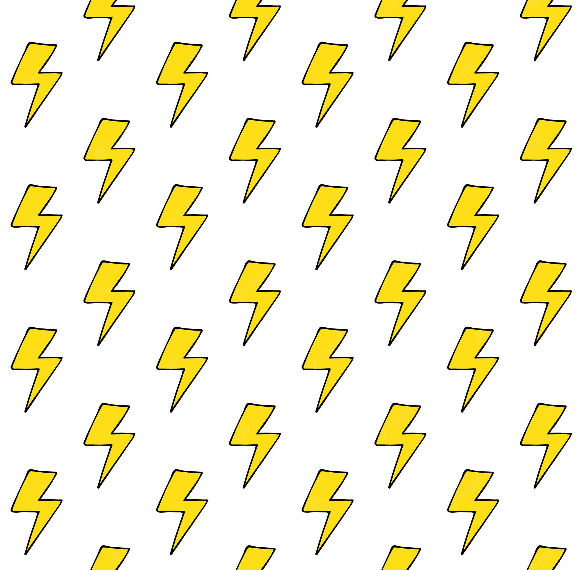 Yellow Lightning Bolt Wallpapers