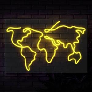 Yellow Neon Light Wallpapers