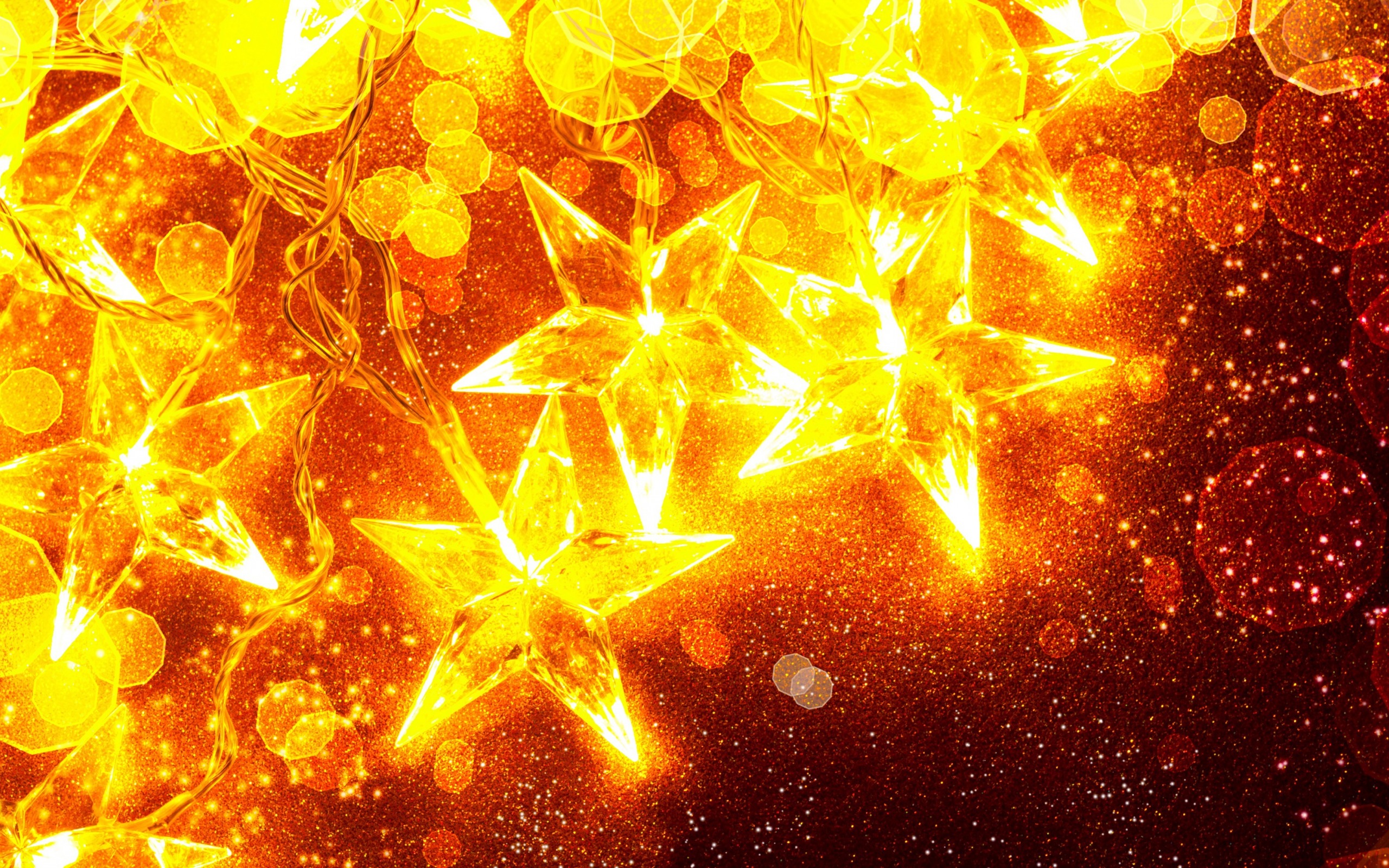 Yellow Stars Wallpapers