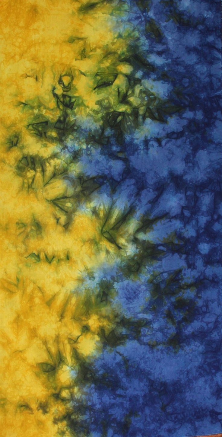 Yellow Tie Dye Wallpapers