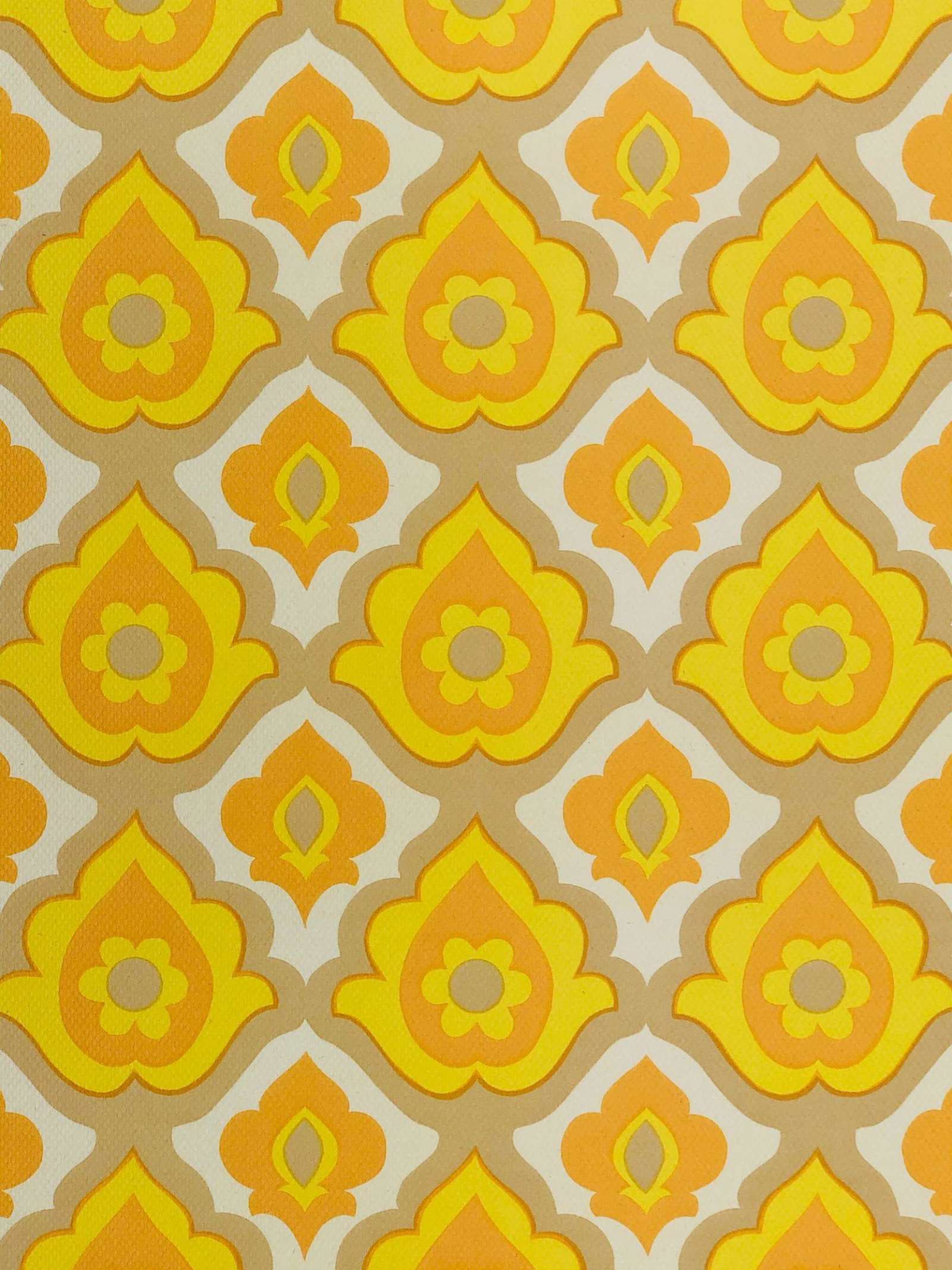 Yellow Vintage Wallpapers