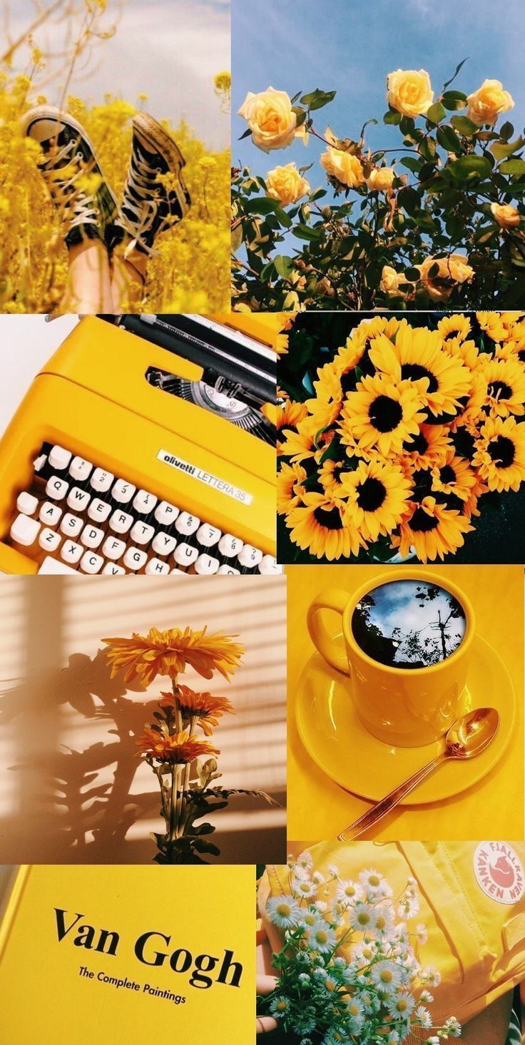 Yellow Vintage Wallpapers