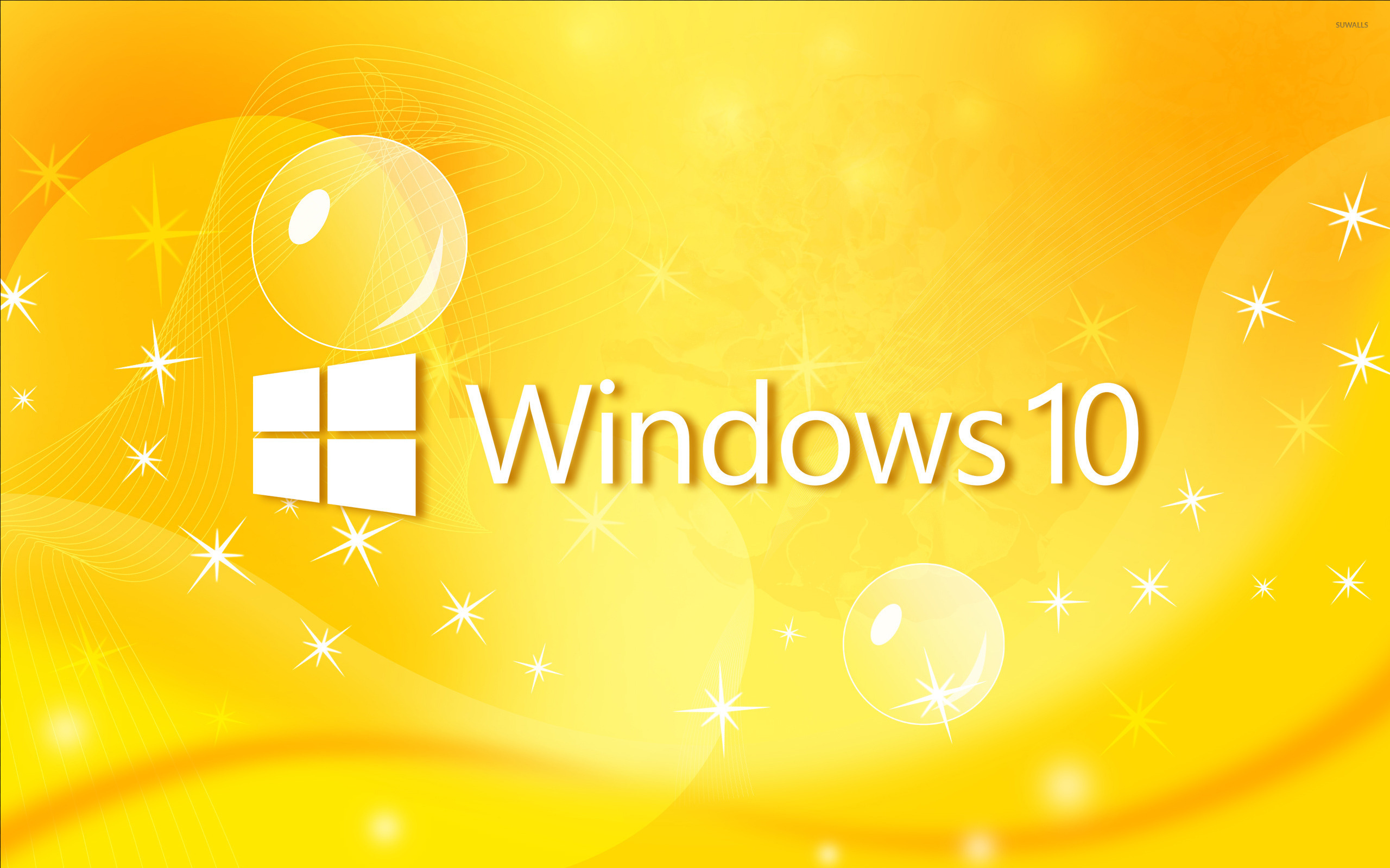 Yellow Windows 10 Wallpapers