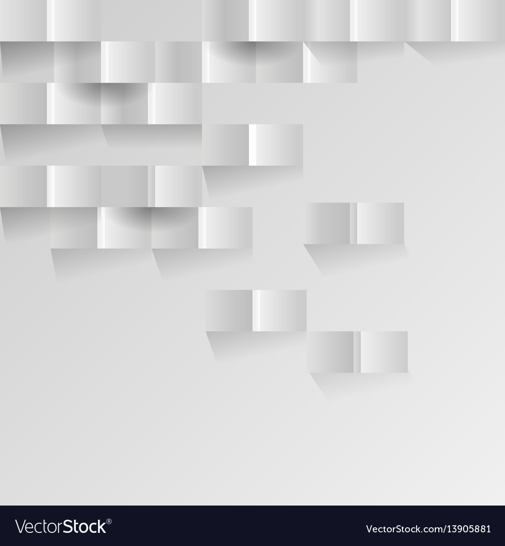 White Geometric Background