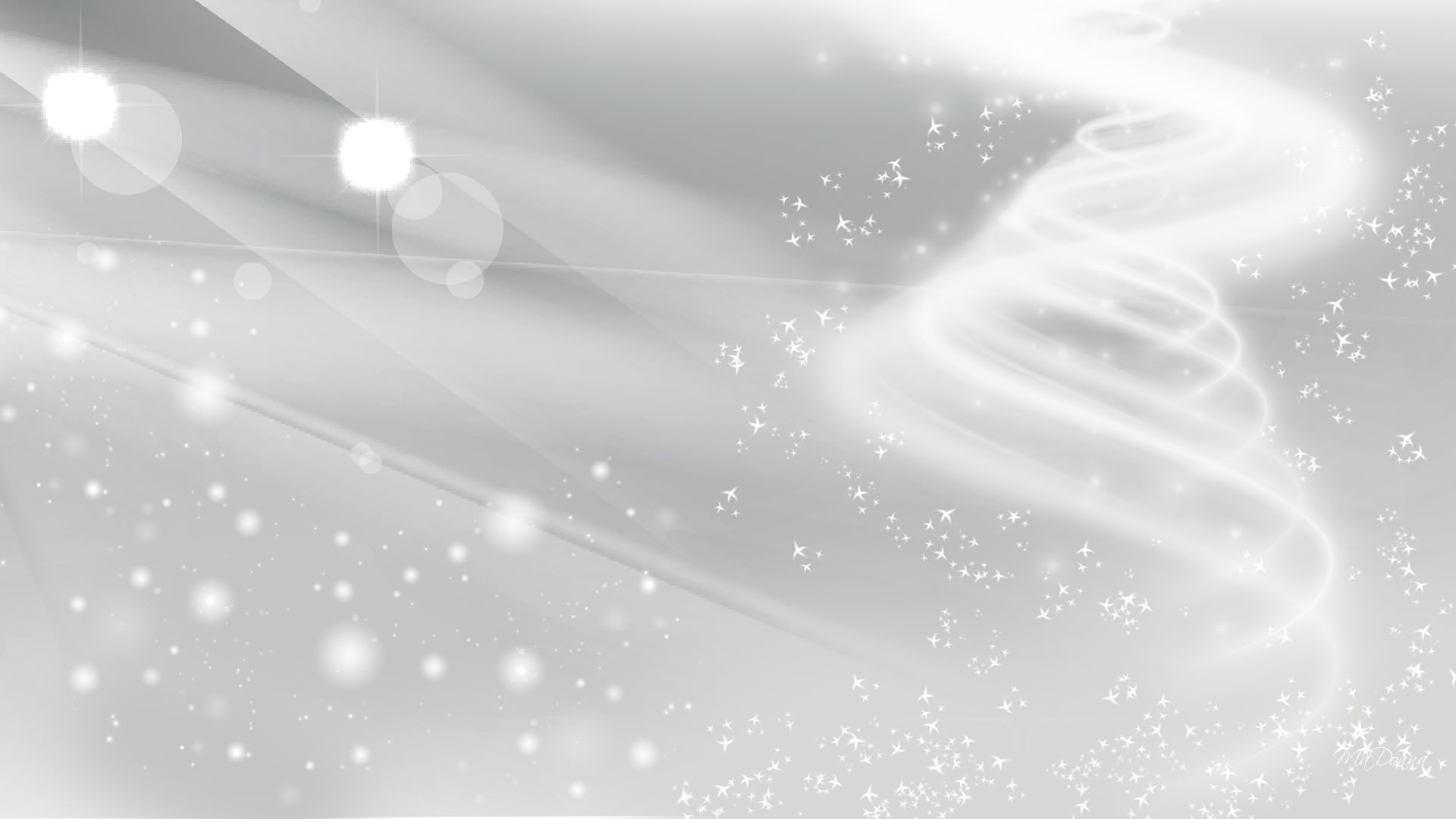 White Sparkle Background