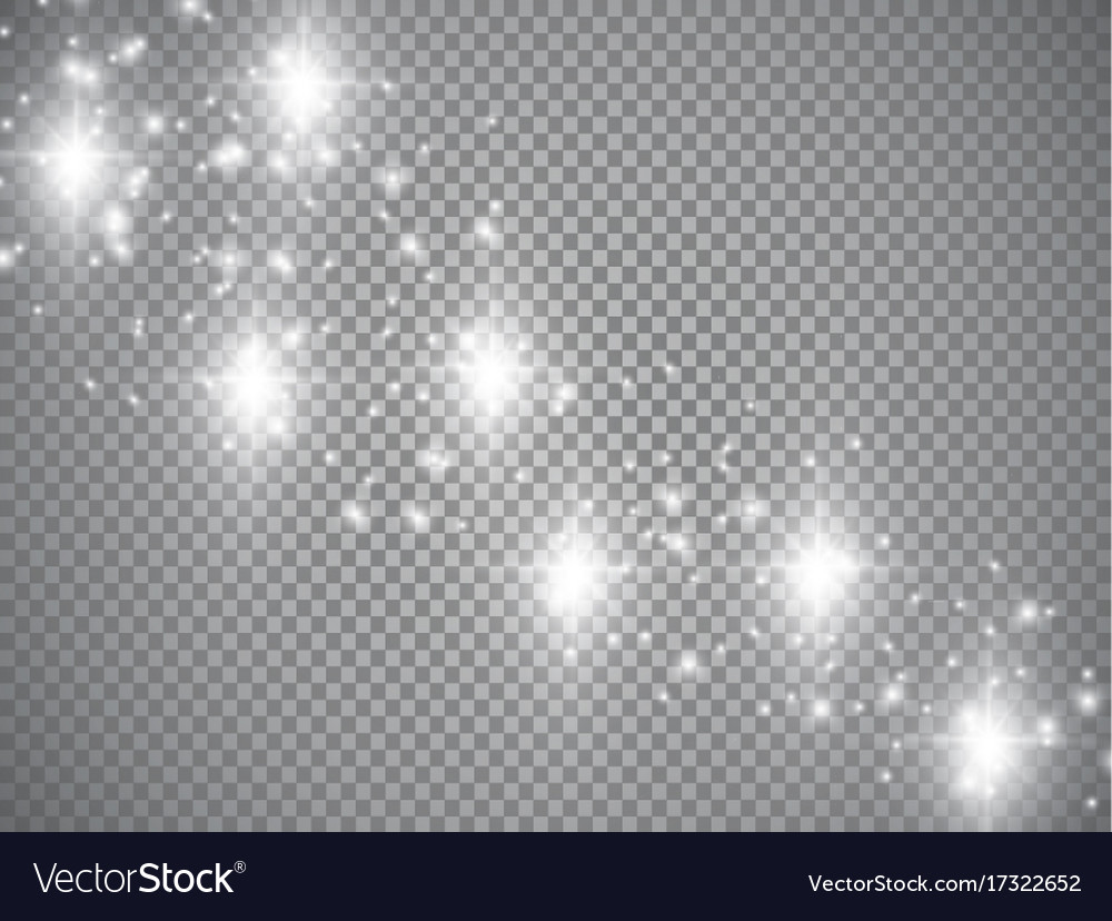 White Sparkle Background