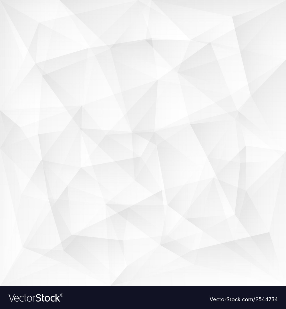 White Triangle Background