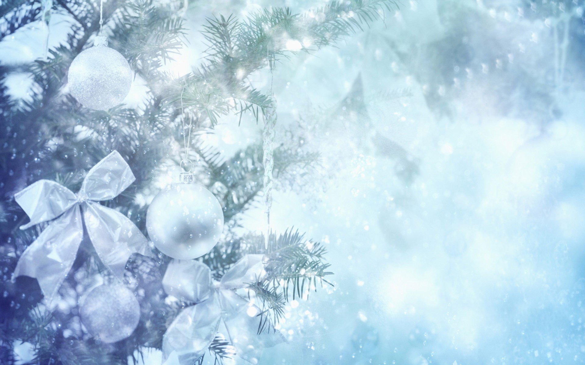 White Winter Background