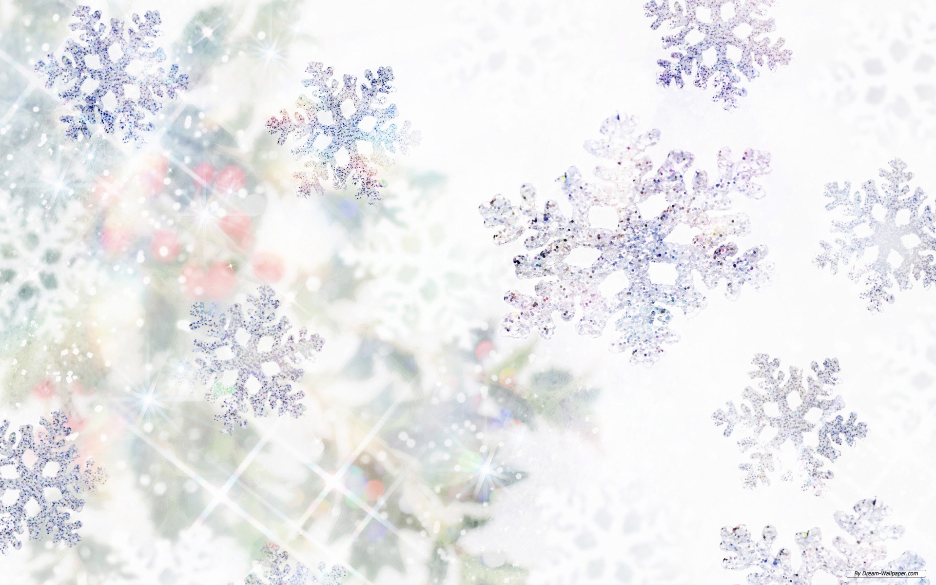 White Winter Background