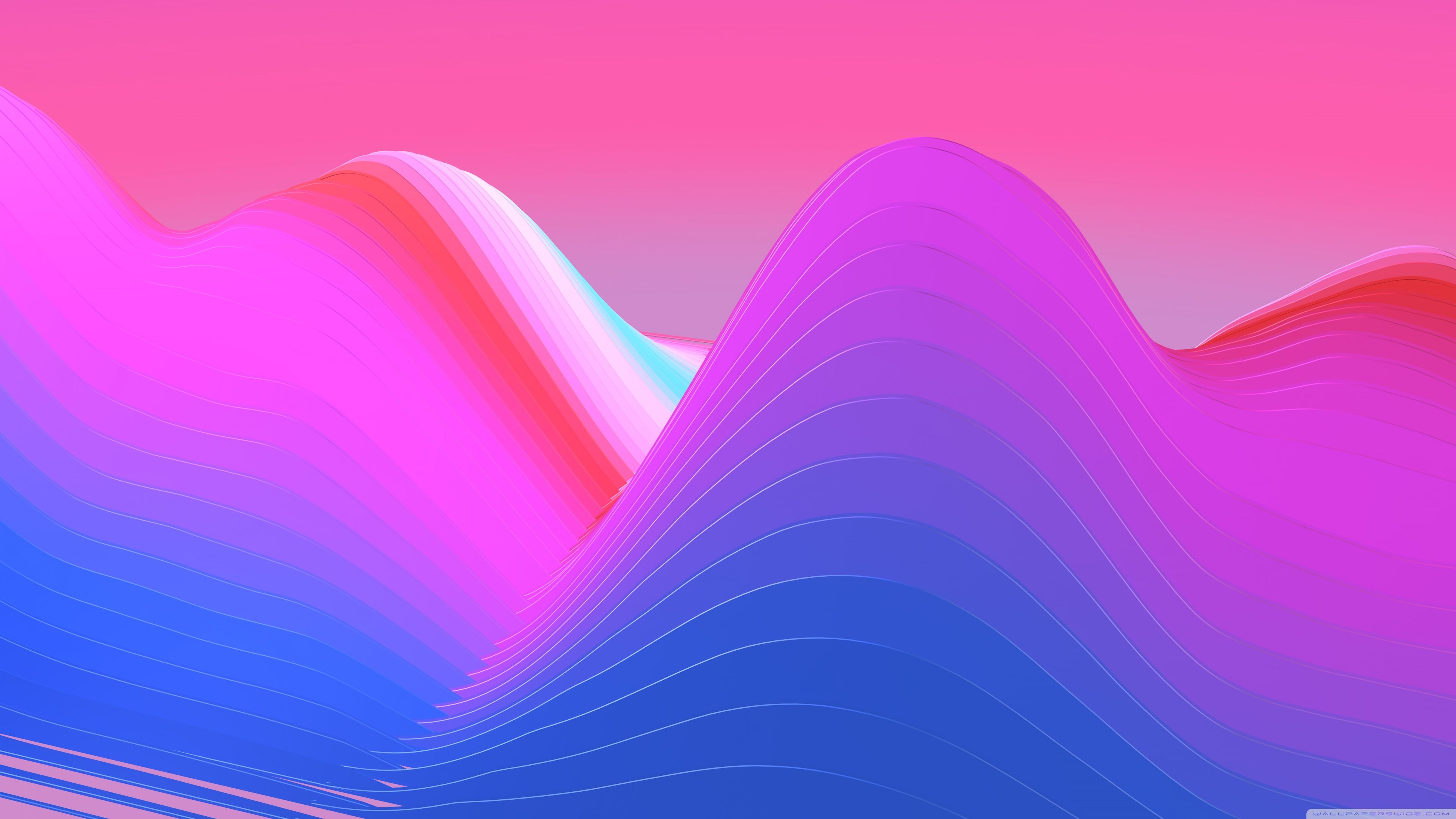 Colorful Waves Art Wallpapers