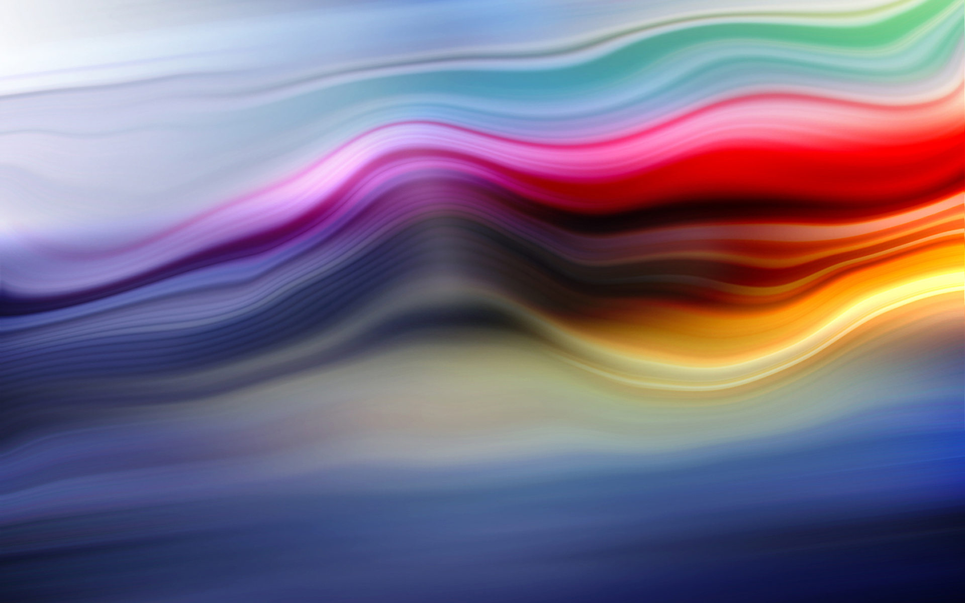 Colorful Waves Art Wallpapers