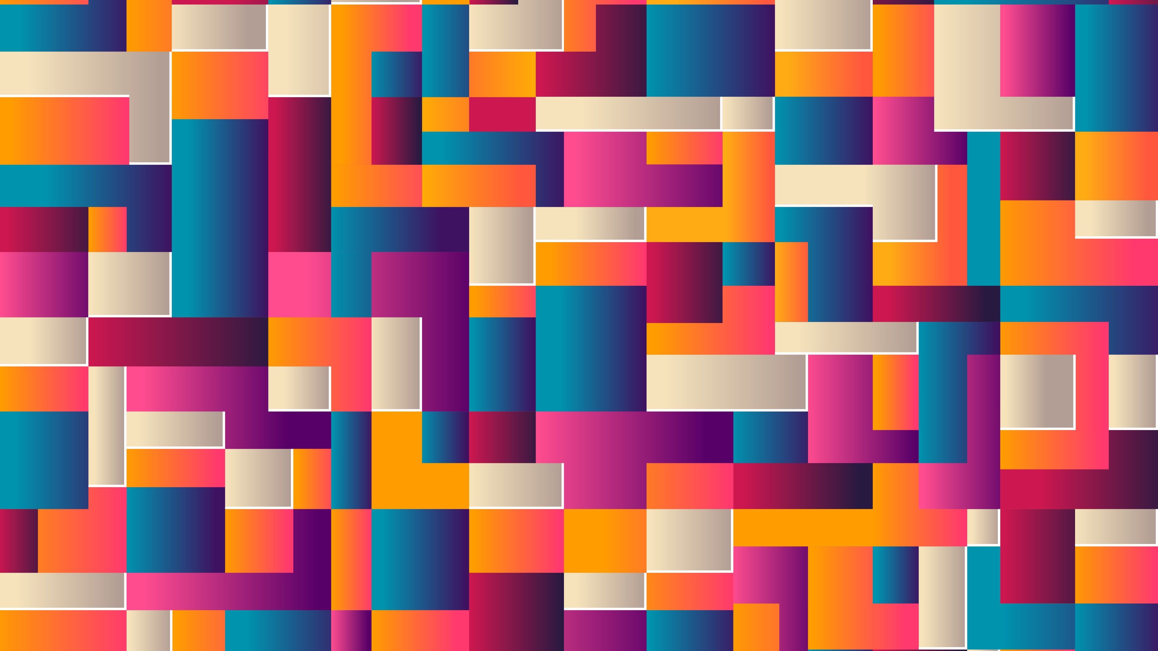 Abstract Gradient Hd Shapes Wallpapers