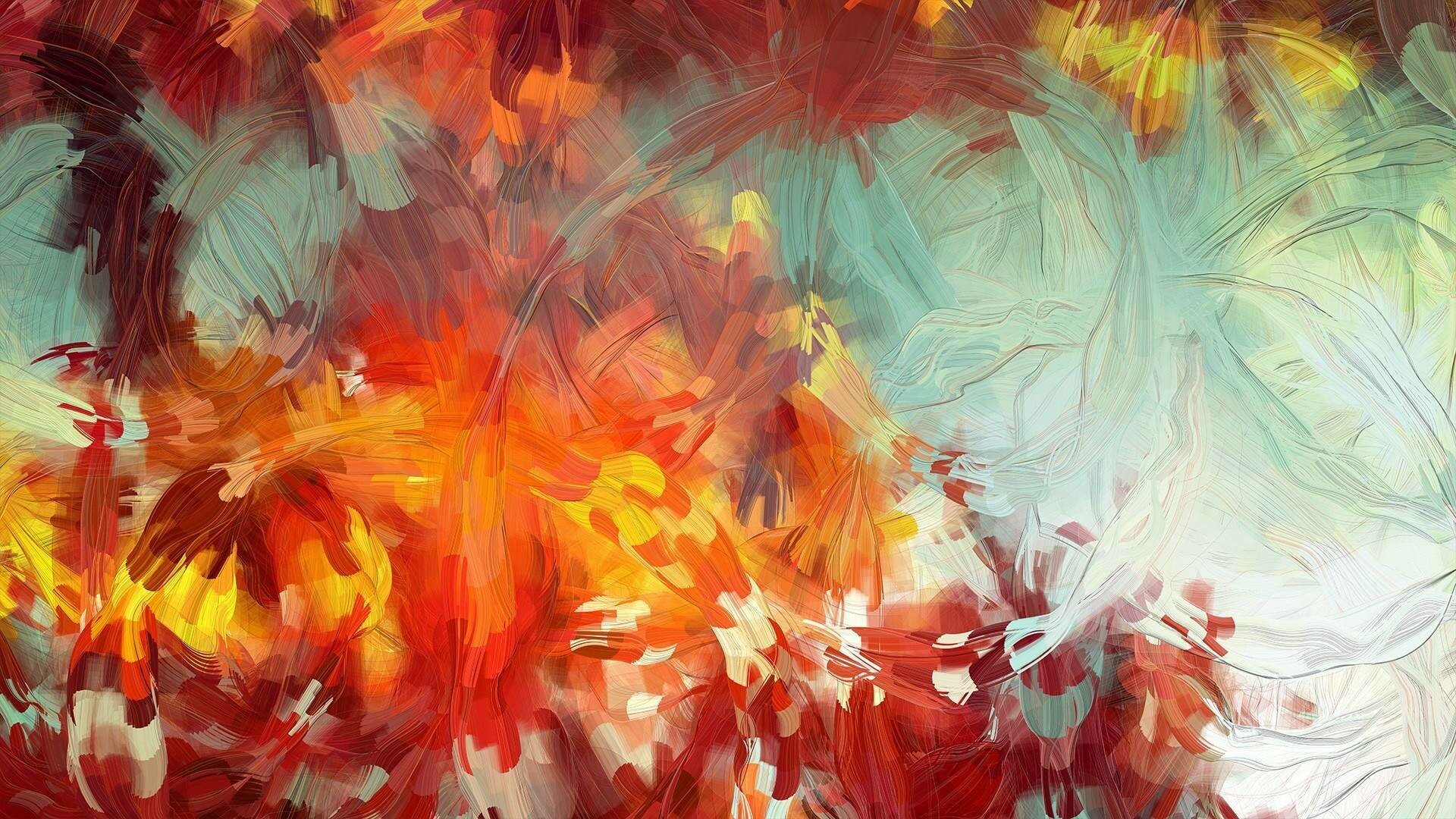 Cool Abstract Paint 4K Paint Wallpapers