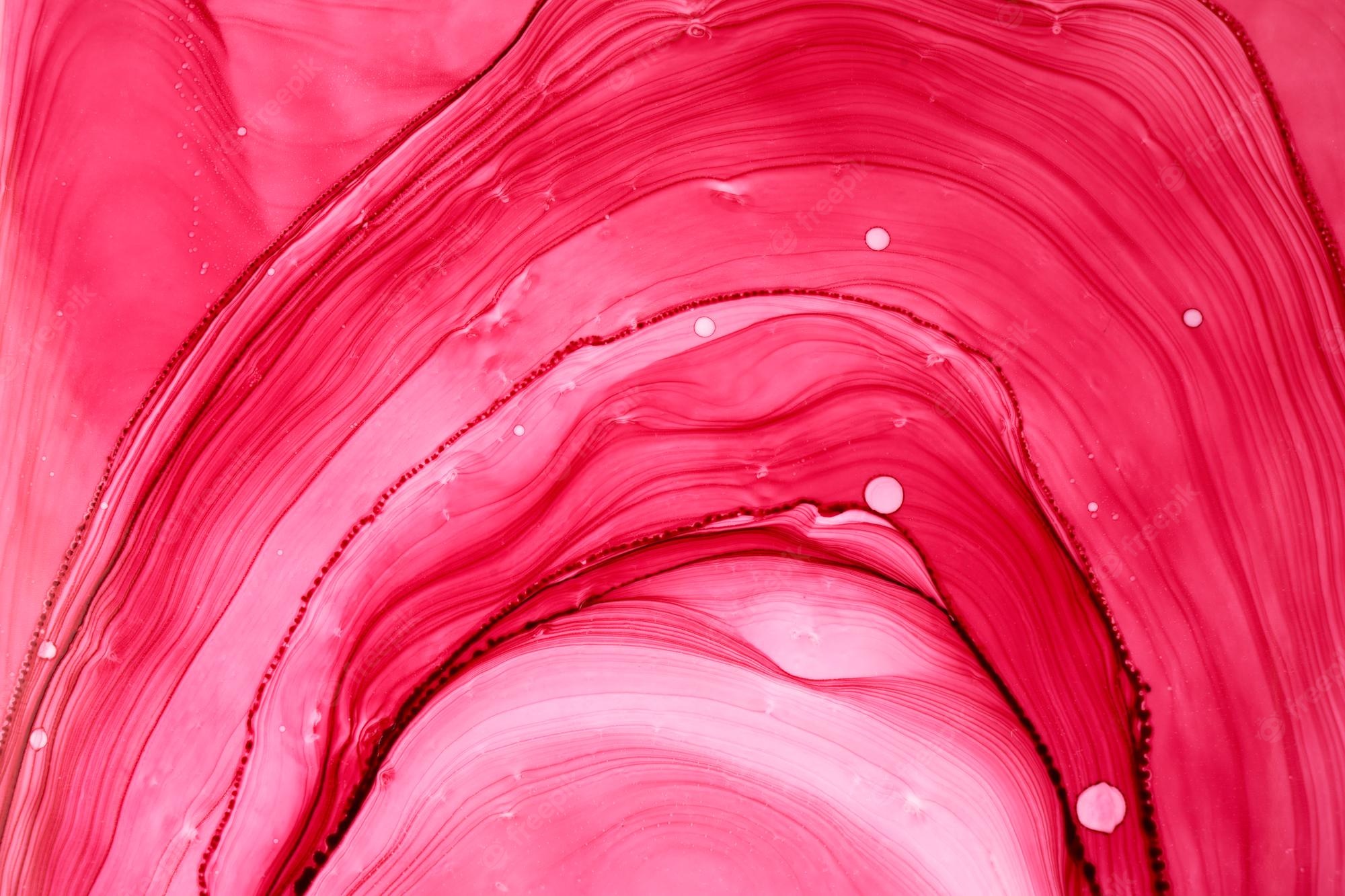 Abstract Pink Liquid Art Wallpapers