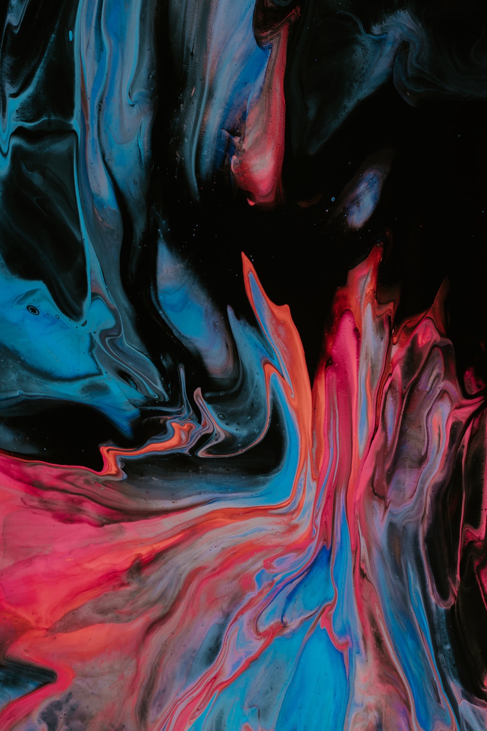 Abstract Pink Liquid Art Wallpapers