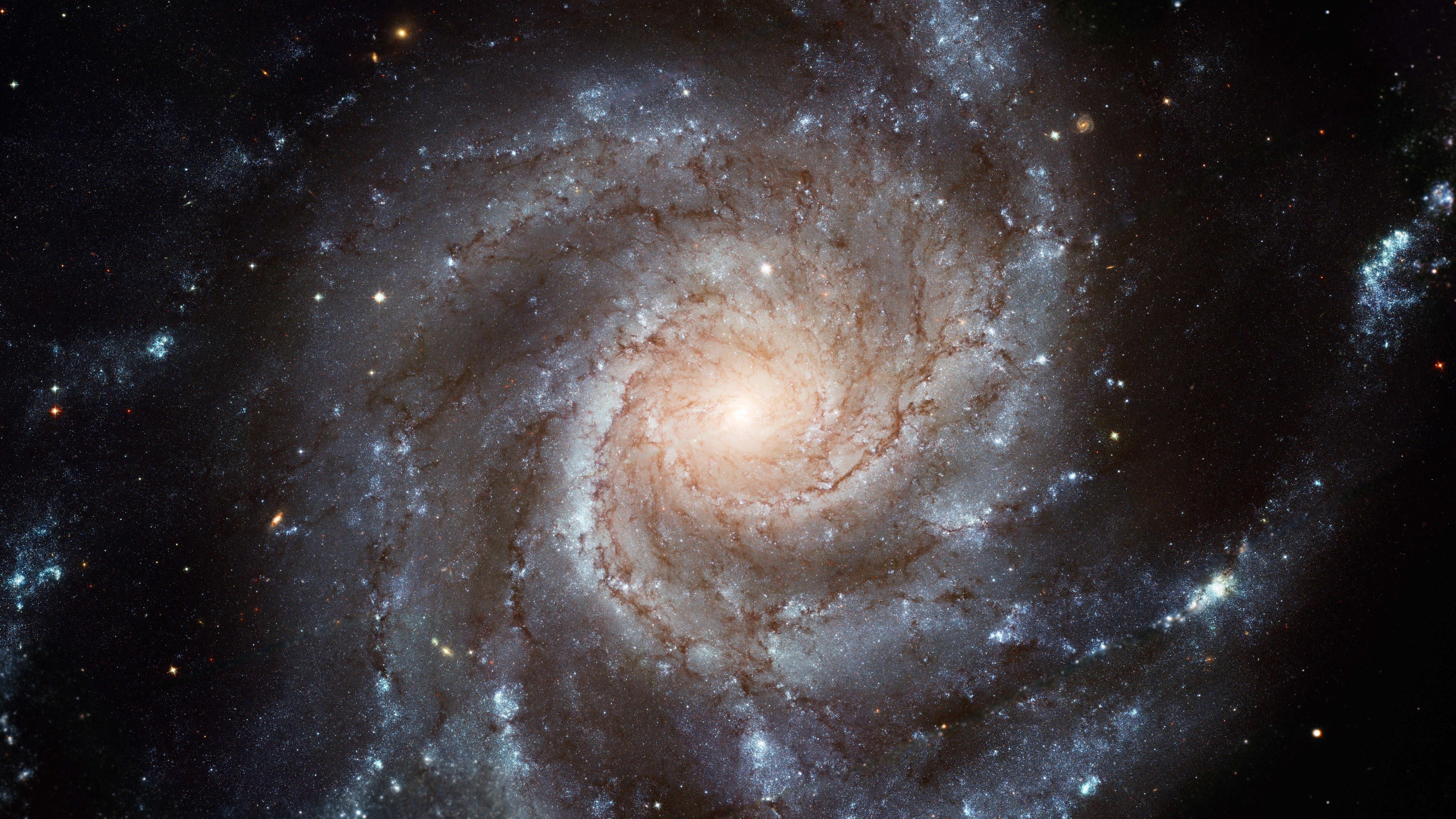 Spiral Galaxy Abstract 4K Wallpapers