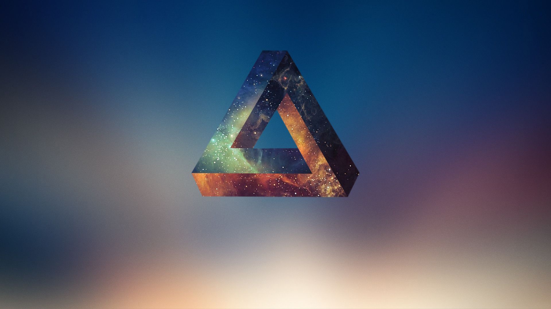 Triangles Abstract Sky Wallpapers