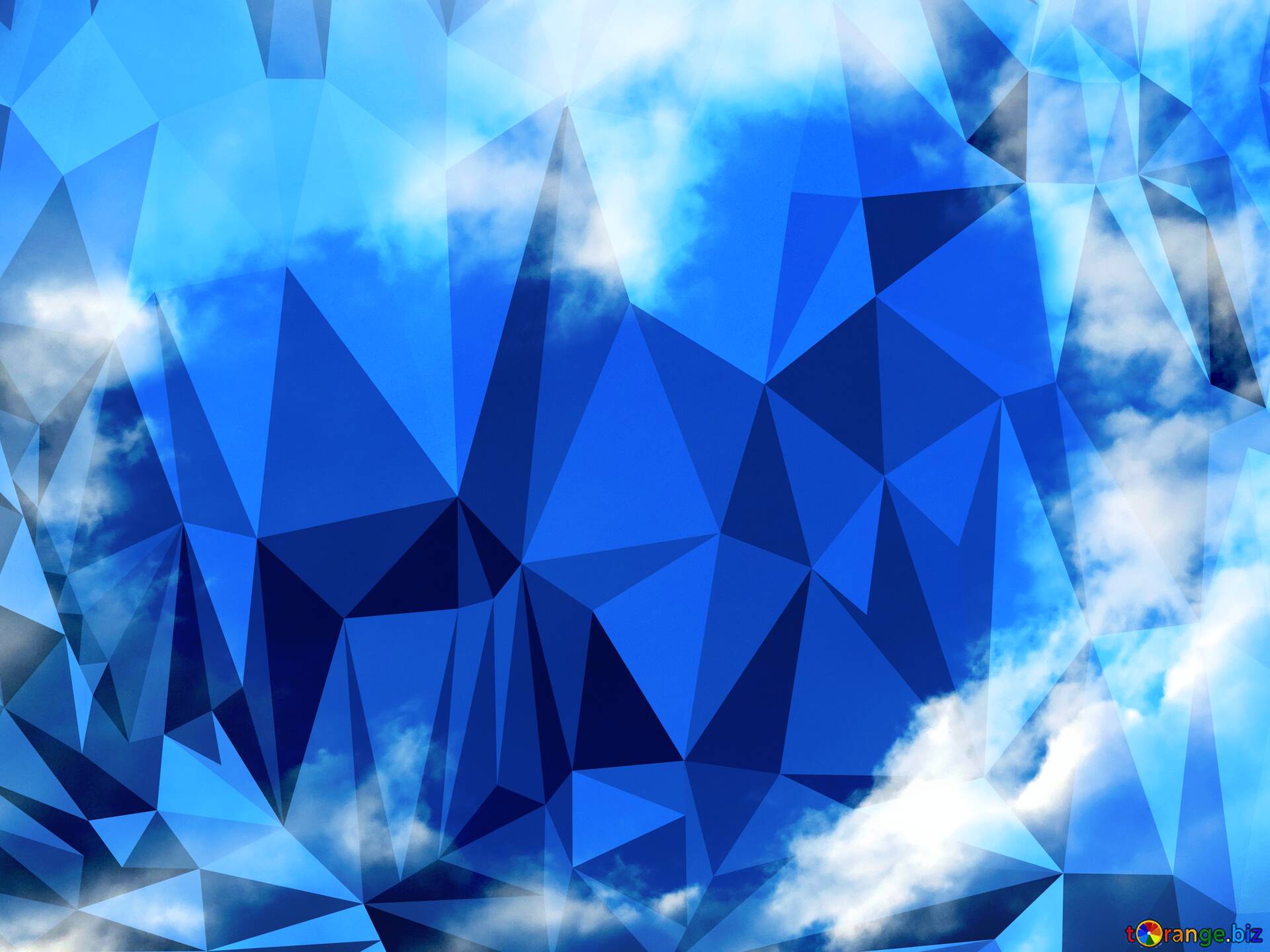 Triangles Abstract Sky Wallpapers