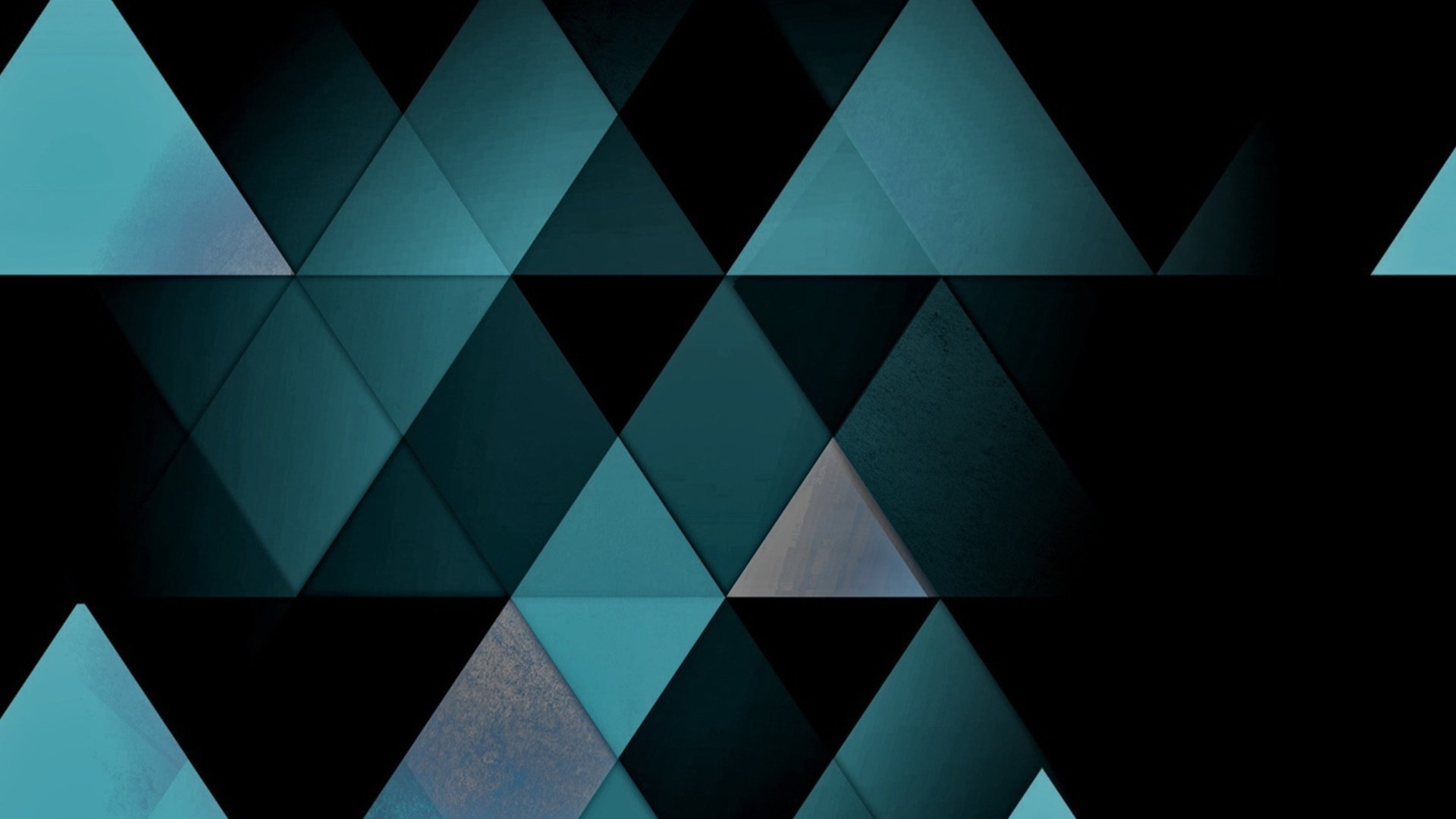 Blue Geometry Shapes 2021 Art Wallpapers