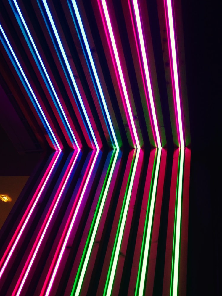 Cool Pattern Neon Art 2021 Wallpapers